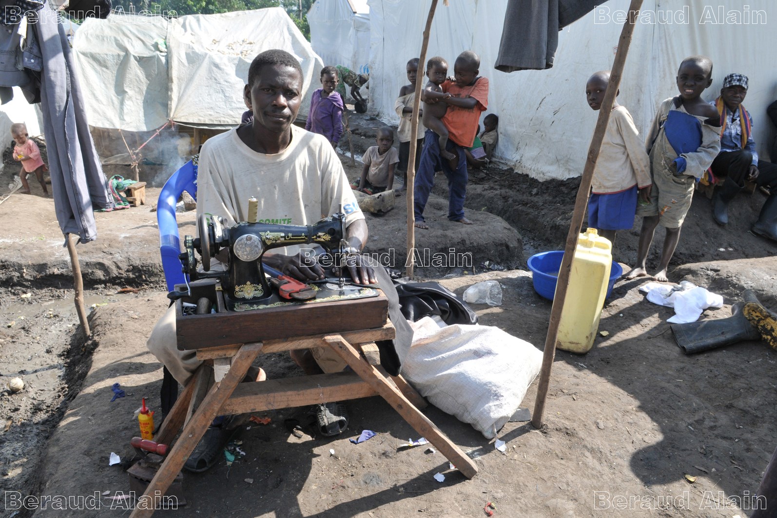 17 Activité dans le camp